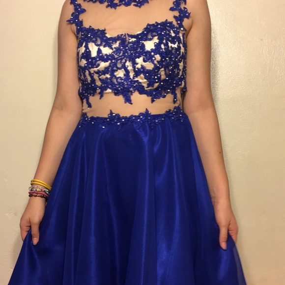 Royal Blue dress - Picture 3 of 3